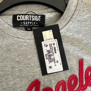 LA Clippers crop top size XS